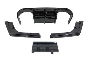 Difusor Trasero BMW F30 / F31 Look M3 Brillante Negro