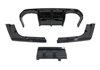 Difusor Trasero BMW F30 / F31 Look M3 Brillante Negro