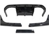Difusor Trasero BMW F30 / F31 Look M3 Brillante Negro