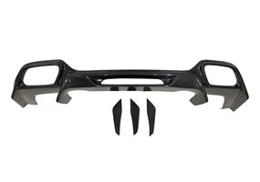 Difusor Trasero Mercedes R190 Coupe Look AMG GT Carbono
