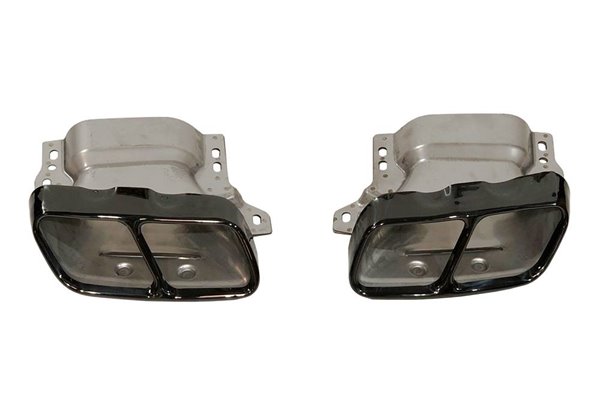 Cola De Escape Mercedes W176/W117 look A45 Black