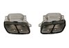 Cola De Escape Mercedes W176/W117 look A45 Black