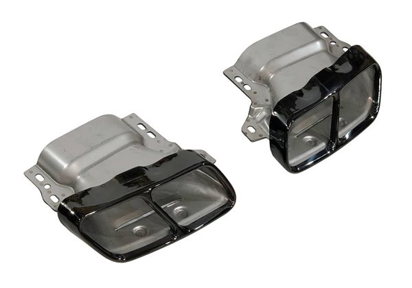 Cola De Escape Mercedes W176/W117 look A45 Black