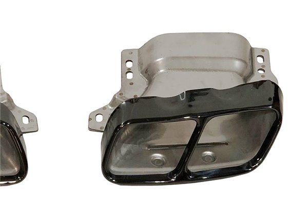 Cola De Escape Mercedes W176/W117 look A45 Black