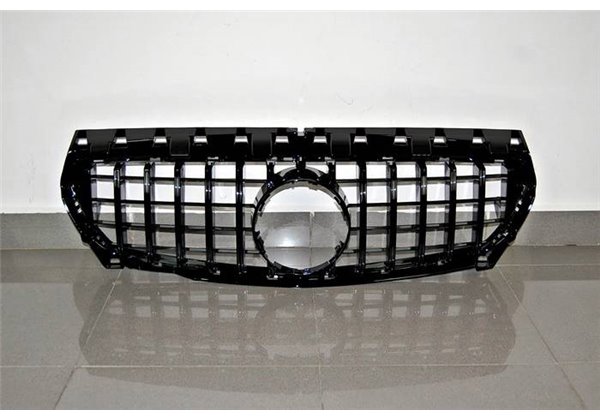 Parrilla Mercedes W117 CLA 2013-2019 Look GTR FULL BLACK