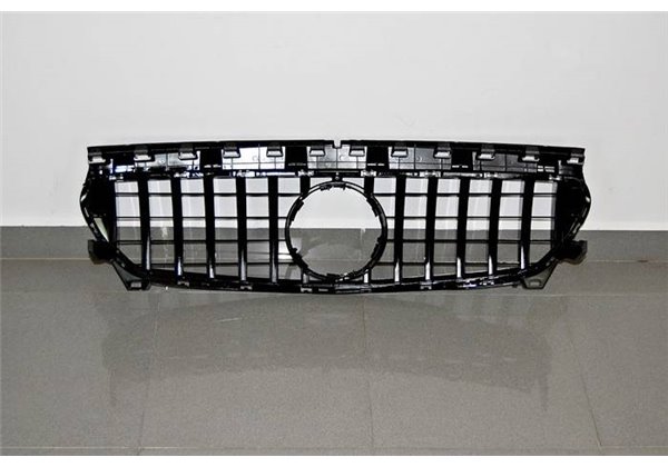 Parrilla Mercedes W117 CLA 2013-2019 Look GTR FULL BLACK