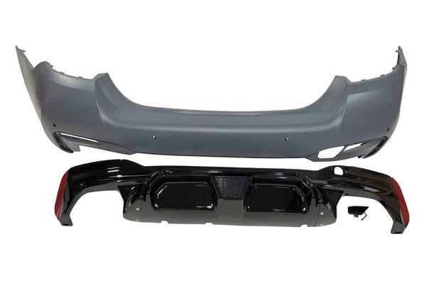Paragolpes Trasero BMW F10 Look G30 LCI
