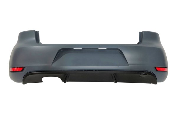 Paragolpes Trasero Volkswagen Golf 6 Look GTI 1 Salida ABS