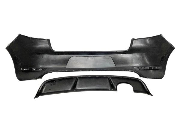 Paragolpes Trasero Volkswagen Golf 6 Look GTI 1 Salida ABS