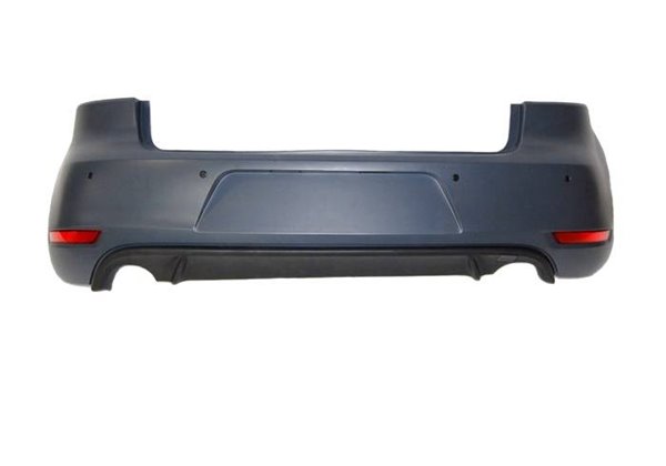 Paragolpes Trasero Volkswagen Golf 6 Look GTI 2 Salidas ABS