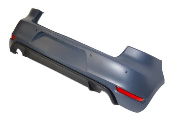 Paragolpes Trasero Volkswagen Golf 6 Look GTI 2 Salidas ABS