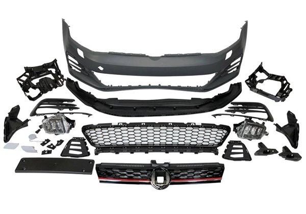 Paragolpes Delantero Volkswagen Golf 7.5 3/5P Facelift Look GTI