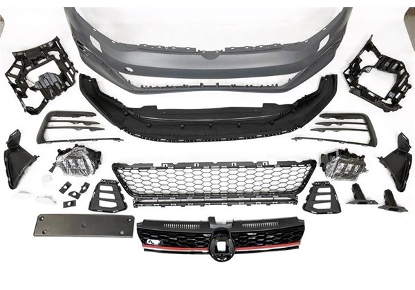 Paragolpes Delantero Volkswagen Golf 7.5 3/5P Facelift Look GTI