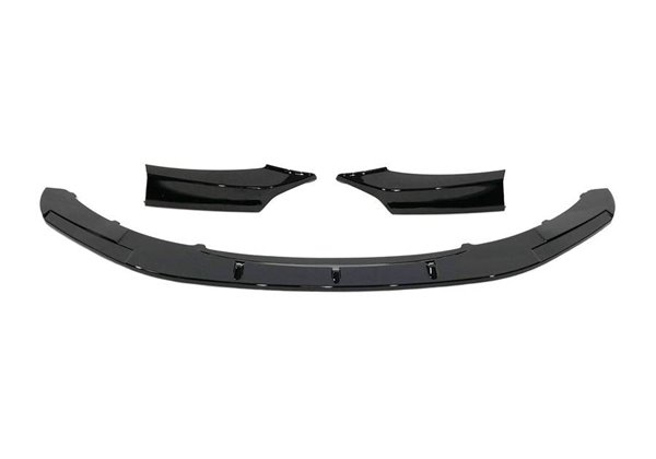 Spoiler Delantero BMW F20 / F21 12-14 Look M Performance Negro Brillo