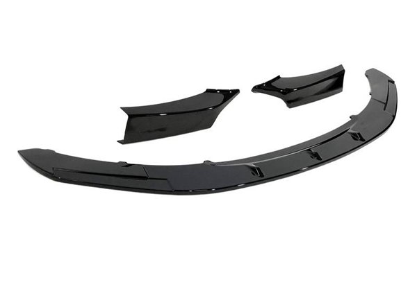 Spoiler Delantero BMW F20 / F21 12-14 Look M Performance Negro Brillo
