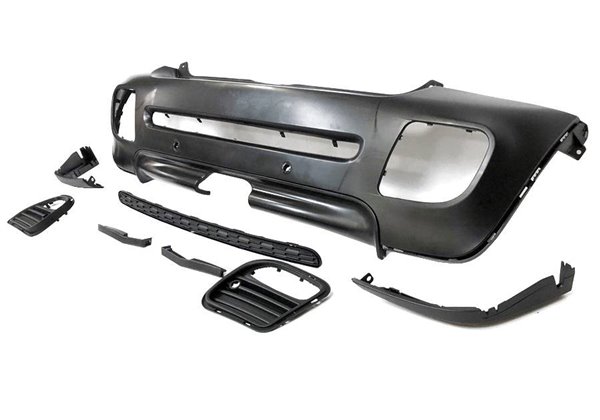 Paragolpes Trasero Mini Cooper S R56 2006-2013 Look JCW