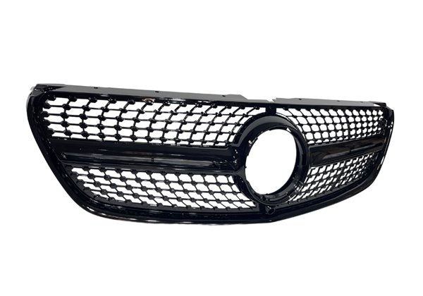 Parrilla Mercedes Vito W447 2016-2020 Look Diamond Full Black