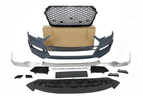 Paragolpes Delantero Audi A4 16-19 B9 Look RS4