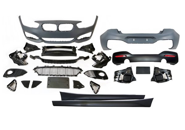 Kit De Carrocería BMW F20 LCI 15-19 look M-Tech 2 Salidas