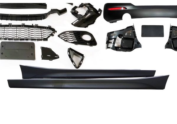Kit De Carrocería BMW F20 LCI 15-19 look M-Tech 2 Salidas