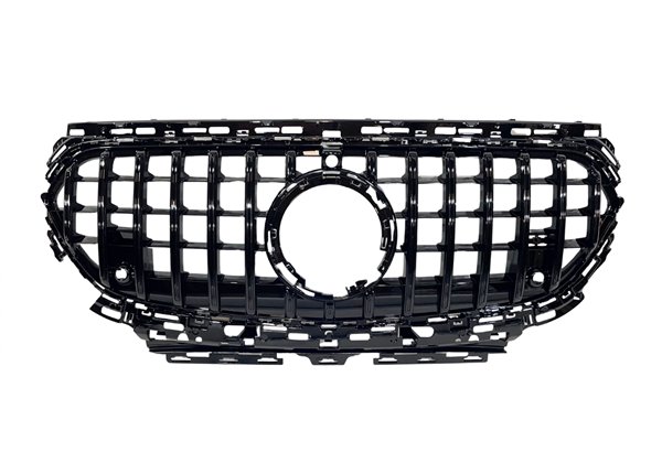 Parrilla Mercedes W214 Look GT FULL BLACK Cámara