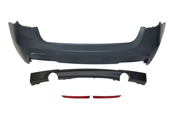 Paragolpes Trasero BMW F31 Look M-Tech Doble Salida