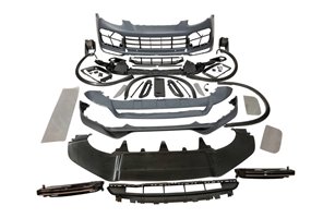 Paragolpes Delantero Porsche Cayenne 2011-2014 Look 2020 Turbo Spoiler