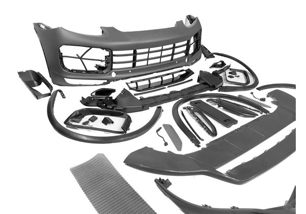 Paragolpes Delantero Porsche Cayenne 2011-2014 Look 2020 Turbo Spoiler