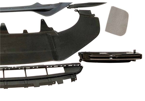 Paragolpes Delantero Porsche Cayenne 2011-2014 Look 2020 Turbo Spoiler