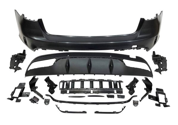 Paragolpes Trasero Mercedes W205 SW Look C63