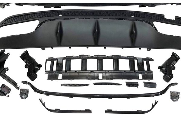 Paragolpes Trasero Mercedes W205 SW Look C63