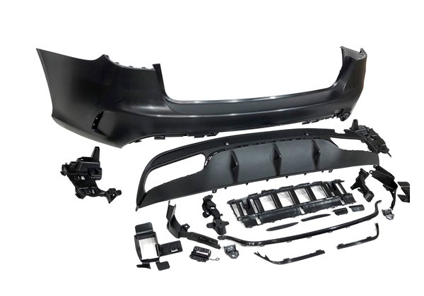 Kit De Carrocería Mercedes W205 SW 2014-2018 Look C63