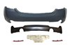 Paragolpes Trasero BMW F32 / F33 / F36 Look M-Tech Dos Salidas ABS