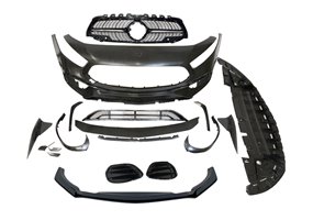 Paragolpes Delantero Mercedes W177 / V177 look A45 S Diamond II Spoiler delantero