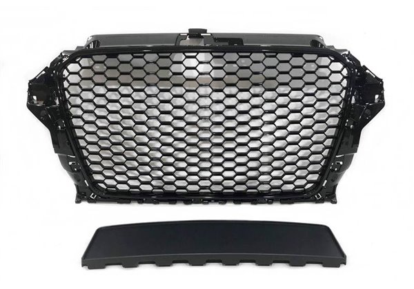 Parrilla Delantera Audi A3 V8 Look RS3 2013-2015