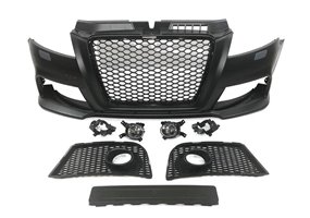 Paragolpes Delantero Audi A3 Y Sportback 09-12 Look RS3 ABS Antinieblas