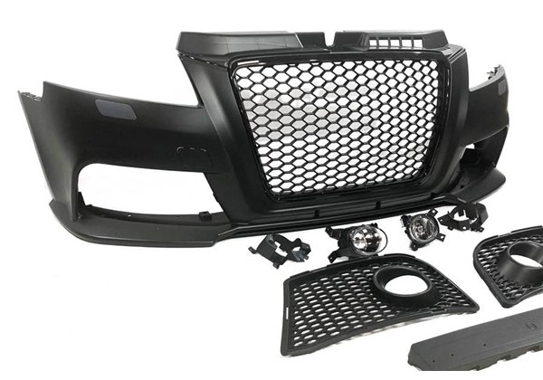 Paragolpes Delantero Audi A3 Y Sportback 09-12 Look RS3 ABS Antinieblas