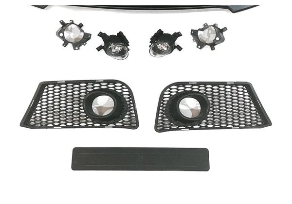 Paragolpes Delantero Audi A3 Y Sportback 09-12 Look RS3 ABS Antinieblas