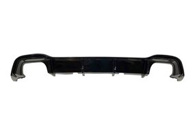 Difusor Trasero Volkswagen Golf 8 GTI Negro brillante 2 Salidas doble