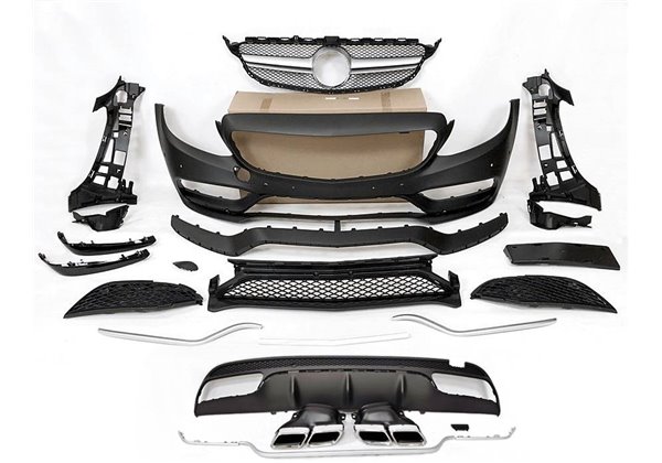 Kit De Carrocería Mercedes W205 2014-2018 4P / SW Look C63