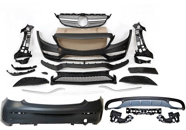 Kit De Carrocería Mercedes W205 2014-2018 Coupe Look C63