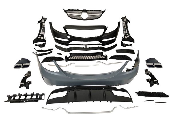 Kit De Carrocería Mercedes W205 2014-2018 4P Look C63