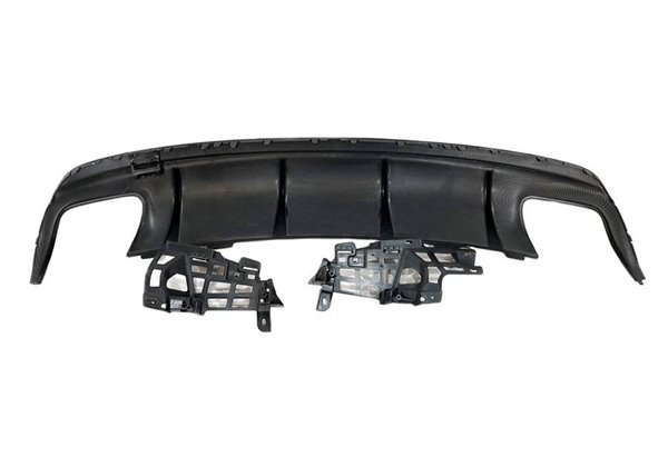 Difusor Trasero Mercedes CLA W117 16-18 4P/SW Look A45 Carbono