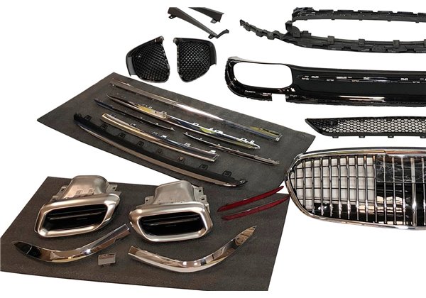 Kit De Carrocería Mercedes W213 2016-2019 look W223 Maybach