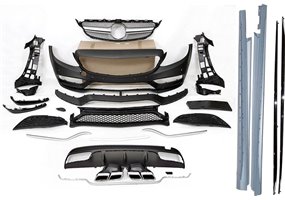 Kit De Carrocería Mercedes W205 2014-2018 4P / SW Look C63