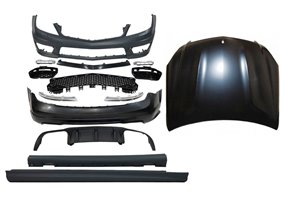 Kit De Carrocería Mercedes W204 Coupe 2007-2013 Look AMG