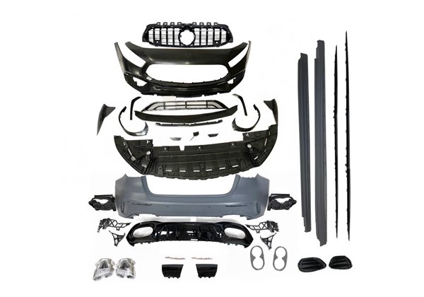 Kit Carrocería Mercedes V177 look A45 S Grill GT Black