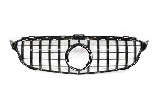 Parrilla Mercedes W205 2019 Look GT Full Black