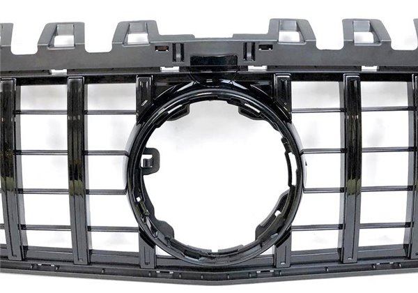 Parrilla Mercedes W177 / V177 GTR Cámara 360 Negro Brillante
