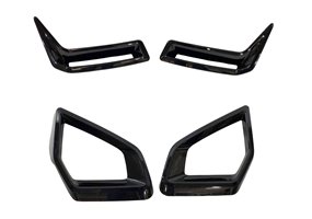 Splitters Delanteros BMW G05 X5 / G18 LCI Negro brillante